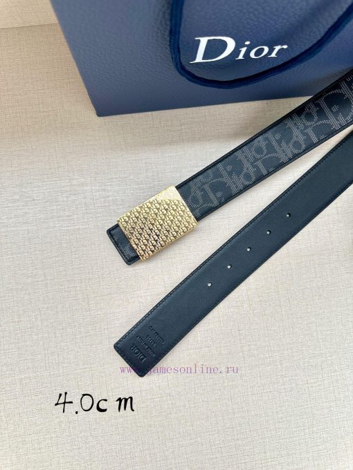 This 40mm double-sided belt with a width of 4.0cm combines elegant temperament with modern s rom9nej4 - Image 6