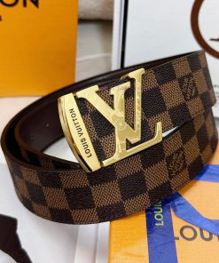 Belt LV Louis Vuitton Top Remakes-The waistband is made of 100% imported top layer cowhide, mdbdp23r