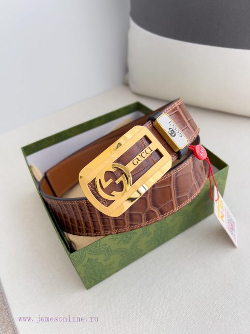 Gucci Gucci Belt ️ BeltHanging buckle, pure steel material buckle head, top layer cowhide, p kx580y21
