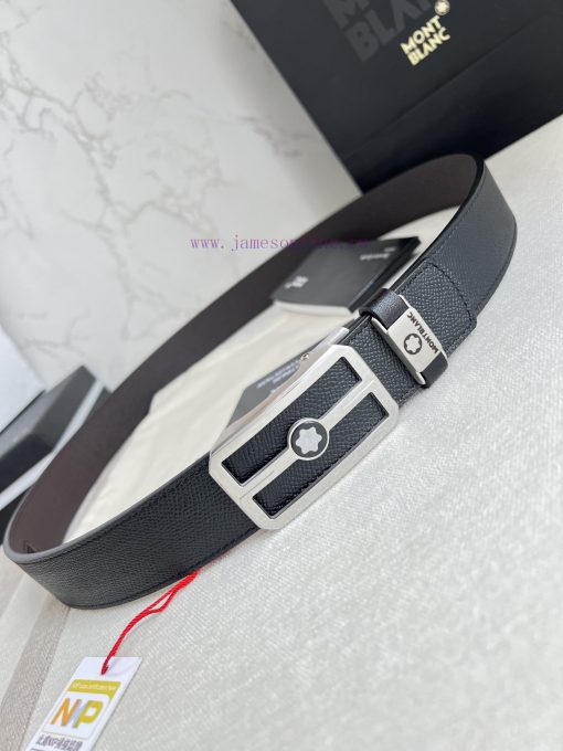 Montblanc Montblanc Belt Automatic BeltAutomatic belt, new pure steel material automatic buc fgsylu9e - Image 4