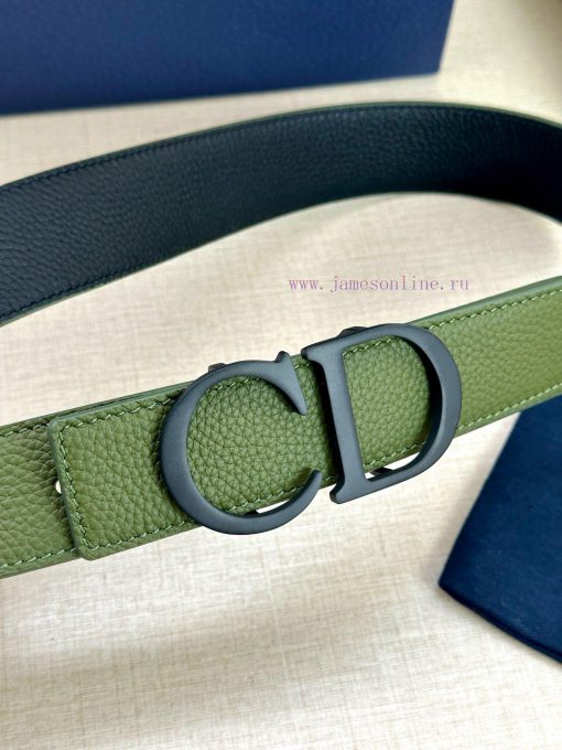 Dior's double-sided belt combines elegant temperament with modern style. Both sides are care z58d5148 - Image 3