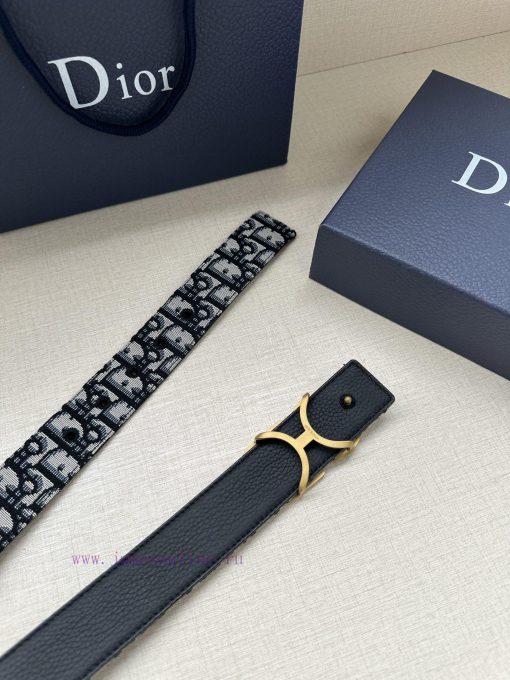 This 35mm double-sided belt with a width of 3.5cm combines elegant temperament with modern s q2ikb43z - Image 9