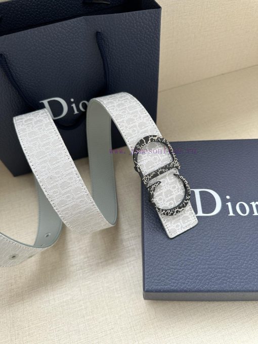 This 35mm double-sided belt with a width of 3.5cm combines elegant temperament with modern s ls7snjjt - Image 4