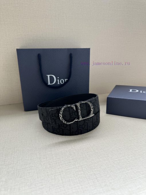 This 35mm double-sided belt with a width of 3.5cm combines elegant temperament with modern s dlsf9zm3 - Image 9