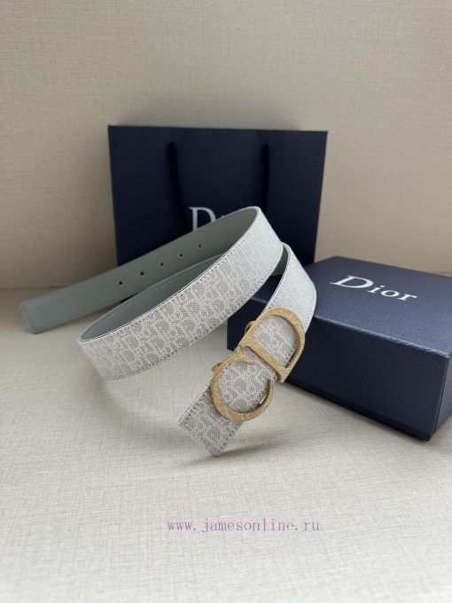 This 35mm double-sided belt with a width of 3.5cm combines elegant temperament with modern s ls7snjjt - Image 9