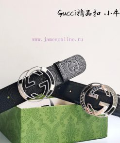 New Gucci letter printed embossed pure steel size 3.8CM ev10n6id