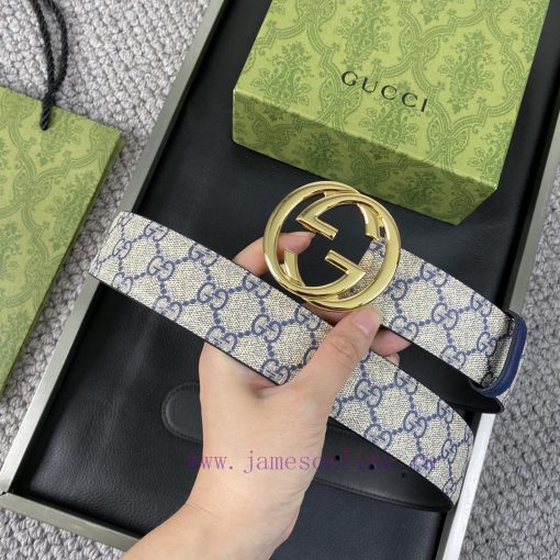 GUCCI. GucciThe latest sublimation width of the full counter is 38mm. Imported calf leather 2s6fb5y2 - Image 4