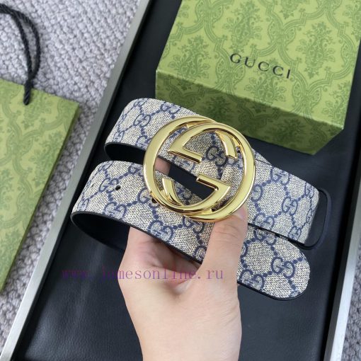 GUCCI. GucciThe latest sublimation width of the full counter is 38mm. Imported calf leather 2s6fb5y2 - Image 5