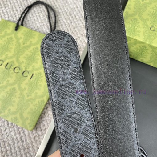 GUCCI. GucciThe latest sublimation width of the full counter is 38mm. Imported calf leather 0z4mniun - Image 7