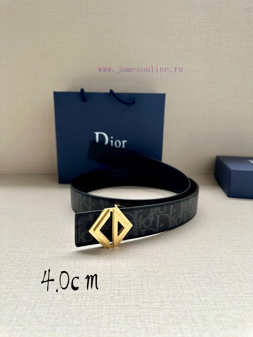This 40mm double-sided belt with a width of 4.0cm combines elegant temperament with modern s 2tx89oxa - Image 4