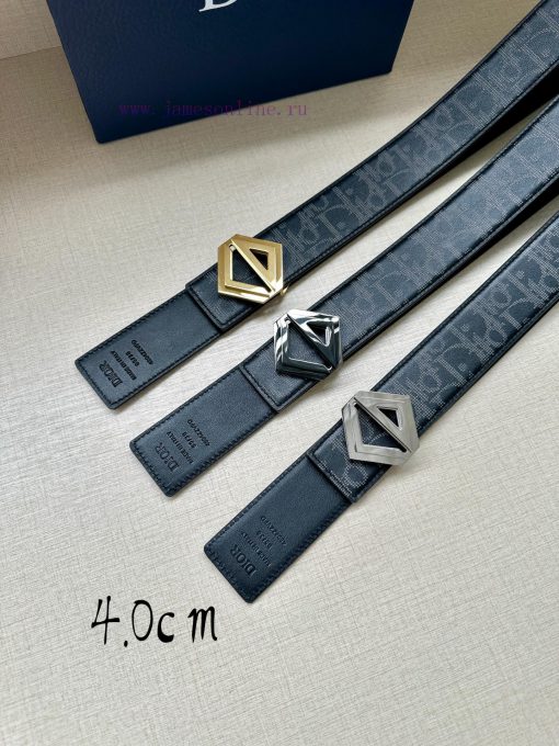 This 40mm double-sided belt with a width of 4.0cm combines elegant temperament with modern s 2tx89oxa - Image 8