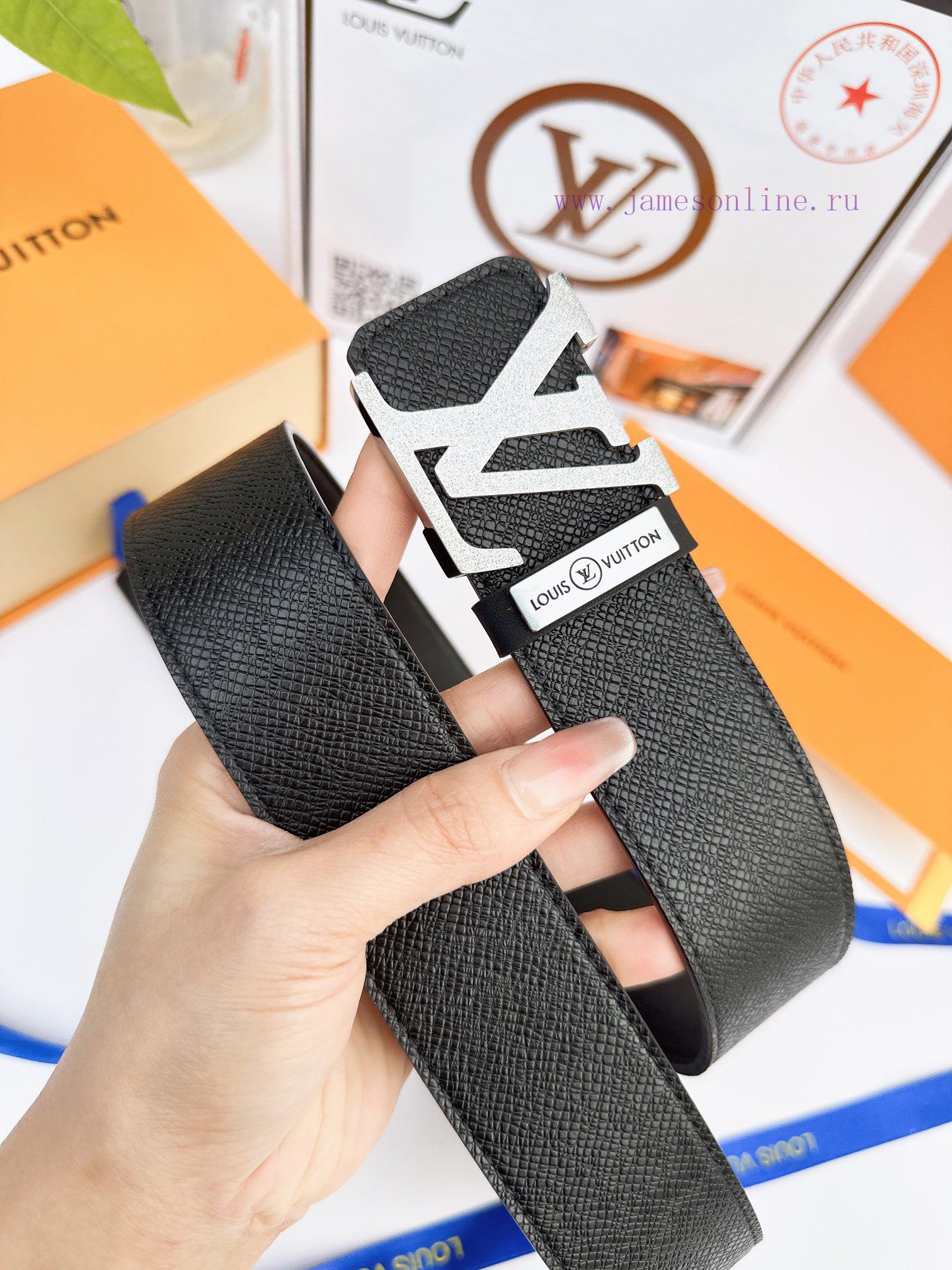 Belt LV Louis ️The waist belt is made of 100% cowhide, ensuring that the genuine leather is qfxirsaf - Image 2