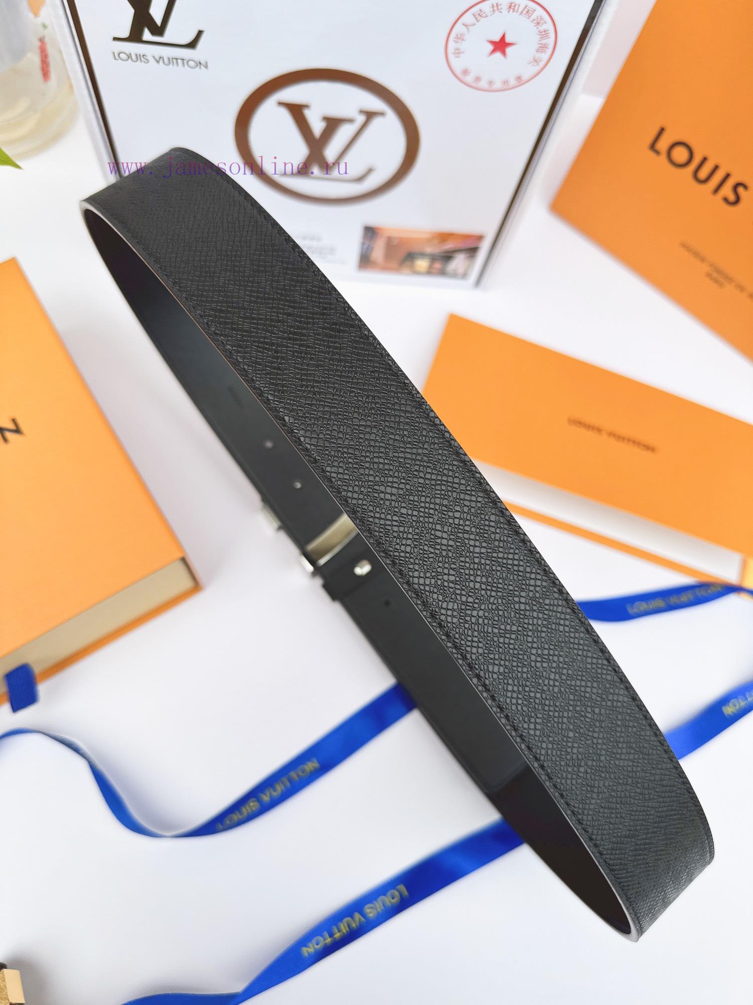 Belt LV Louis ️The waist belt is made of 100% cowhide, ensuring that the genuine leather is qfxirsaf - Image 9