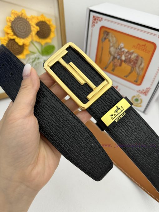 Hermes Hermès  Material: Leather Belt with 100% Head Layer. The leather belt is guaranteed t t4zd6swy - Image 8