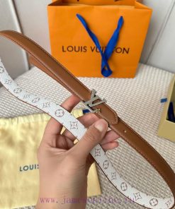 Width 20mm 𝕃𝕠𝕦𝕚𝕤𝕧𝕦𝕚𝕥𝕥𝕠𝕟 Lvjia's new SS limited edition women's belt with a new design buckle fbpfj0m4