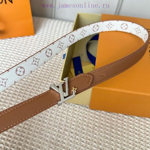 Width 20mm 𝕃𝕠𝕦𝕚𝕤𝕧𝕦𝕚𝕥𝕥𝕠𝕟 Lvjia's new SS limited edition women's belt with a new design buckle fbpfj0m4 - Image 3