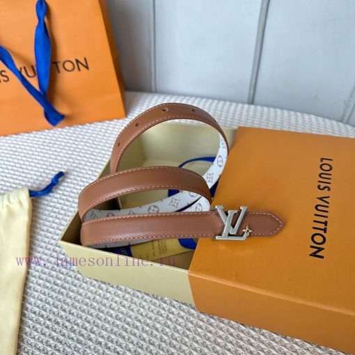Width 20mm 𝕃𝕠𝕦𝕚𝕤𝕧𝕦𝕚𝕥𝕥𝕠𝕟 Lvjia's new SS limited edition women's belt with a new design buckle fbpfj0m4 - Image 4