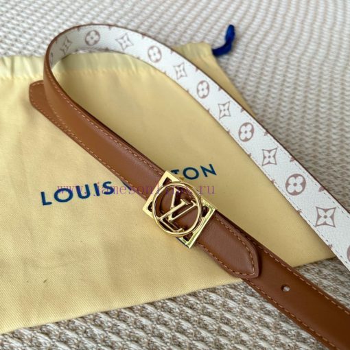 Width 20mm 𝕃𝕠𝕦𝕚𝕤𝕧𝕦𝕚𝕥𝕥𝕠𝕟 Lvjia's new SS limited edition women's belt with a new design buckle mo5j333k - Image 3