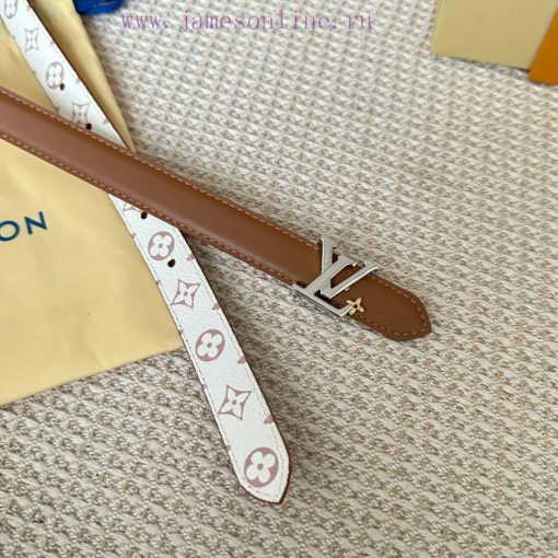 Width 20mm 𝕃𝕠𝕦𝕚𝕤𝕧𝕦𝕚𝕥𝕥𝕠𝕟 Lvjia's new SS limited edition women's belt with a new design buckle fbpfj0m4 - Image 5