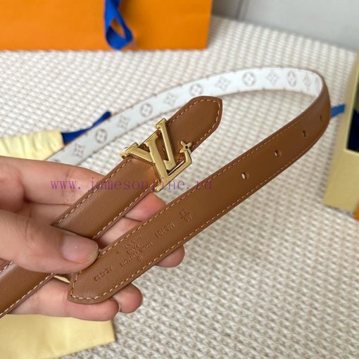 Width 20mm 𝕃𝕠𝕦𝕚𝕤𝕧𝕦𝕚𝕥𝕥𝕠𝕟 Lvjia's new SS limited edition women's belt with a new design buckle dwfi90u7 - Image 4