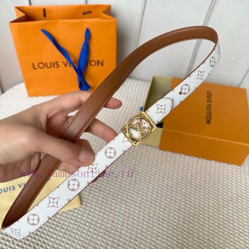 Width 20mm 𝕃𝕠𝕦𝕚𝕤𝕧𝕦𝕚𝕥𝕥𝕠𝕟 Lvjia's new SS limited edition women's belt with a new design buckle mo5j333k - Image 6