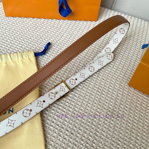 Width 20mm 𝕃𝕠𝕦𝕚𝕤𝕧𝕦𝕚𝕥𝕥𝕠𝕟 Lvjia's new SS limited edition women's belt with a new design buckle mo5j333k - Image 8