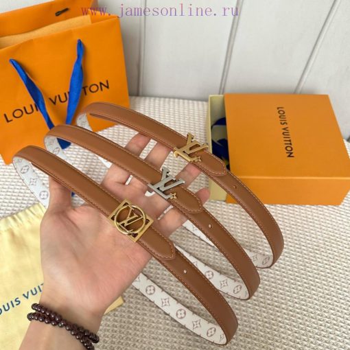 Width 20mm 𝕃𝕠𝕦𝕚𝕤𝕧𝕦𝕚𝕥𝕥𝕠𝕟 Lvjia's new SS limited edition women's belt with a new design buckle fbpfj0m4 - Image 10