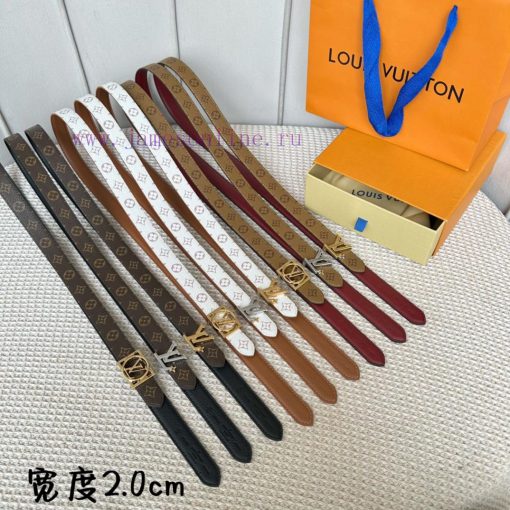 Width 20mm 𝕃𝕠𝕦𝕚𝕤𝕧𝕦𝕚𝕥𝕥𝕠𝕟 Lvjia's new SS limited edition women's belt with a new design buckle gm5iyxzj - Image 10