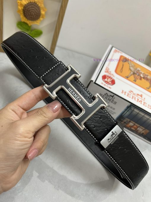 Hermes Hermès  Material: Leather Belt with 100% Head Layer. The leather belt is guaranteed t go71908z - Image 5