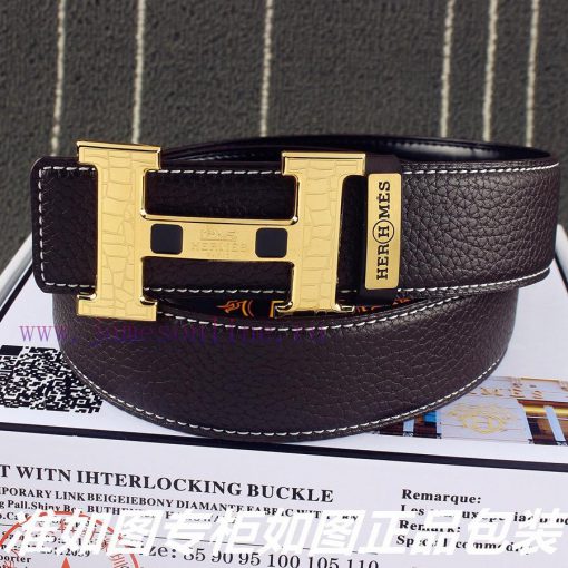Hermes Her..mes️Identify and receive a punch as a giftMaterial: 100% head layer cowhide belt 6qg4s1zo - Image 4