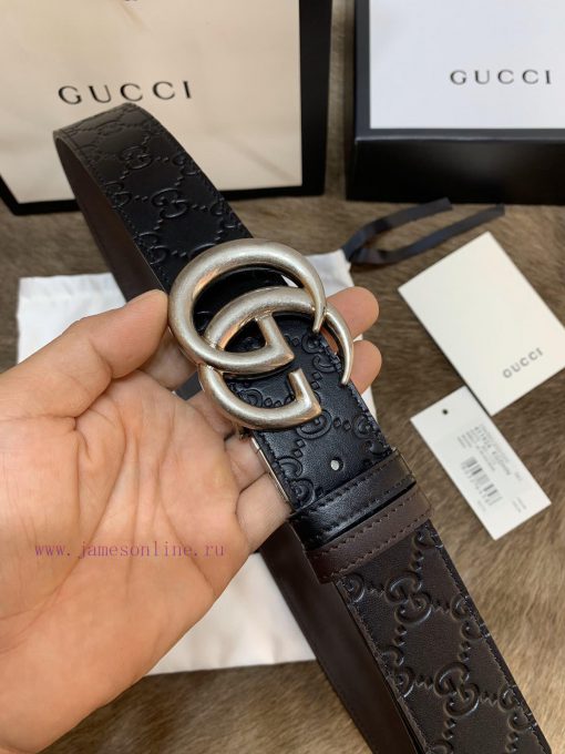 Return to original * ^ * ^ single quality with complete set of Guqi men's double-sided waist a1bqgrgw - Image 4
