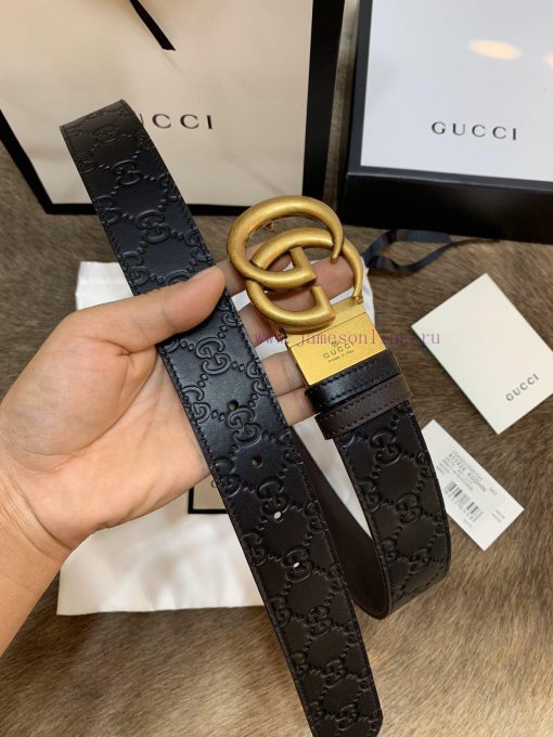 Return to original * ^ * ^ single quality with complete set of Guqi men's double-sided waist 5ur5zz7s - Image 5