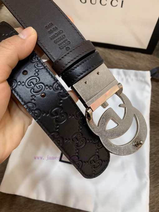 Return to original * ^ * ^ single quality with complete set of Guqi men's double-sided waist a1bqgrgw - Image 7