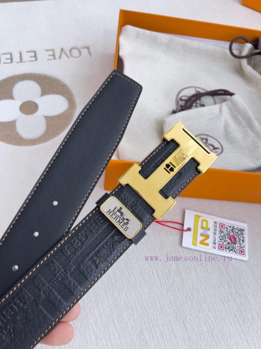 Hermes Hermes waist beltHanging buckle, classic pure steel material buckle head, double-side zcxxuwp8 - Image 9