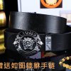 Belt Versace Ver…️Belt made of 100% head layer cowhide, double-sided lychee pattern, ensurin wsej5wbs