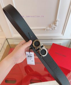 Ferragamo. FerragamoNew design with picture width of 3.5cm, high-end customized men's belt, 73s423tj
