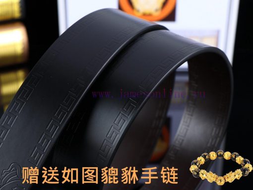 Belt Versace Ver…️Belt made of 100% head layer cowhide, double-sided lychee pattern, ensurin wsej5wbs - Image 9