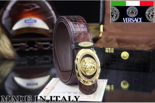 MADE IN ITALYComplete setVERSACE100% dual color pure steel buckle materialThe front of the b nks2jqvh