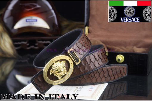 MADE IN ITALYComplete setVERSACE100% dual color pure steel buckle materialThe front of the b e9x75nsn - Image 8