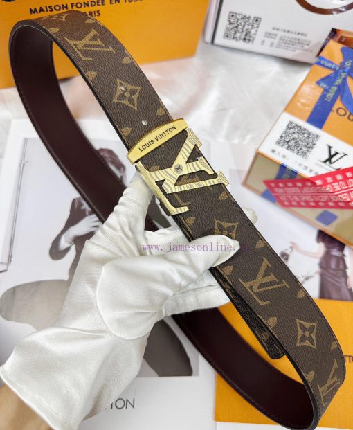 Belt LV Louis Vuitton Top Remakes-The waistband is made of 100% imported top layer cowhide, fp816wqd - Image 8
