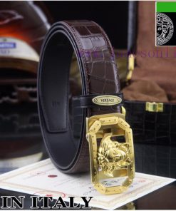 MADE IN ITALYComplete setVERSACE100% dual color pure steel buckle materialThe front of the b 8lmicisi