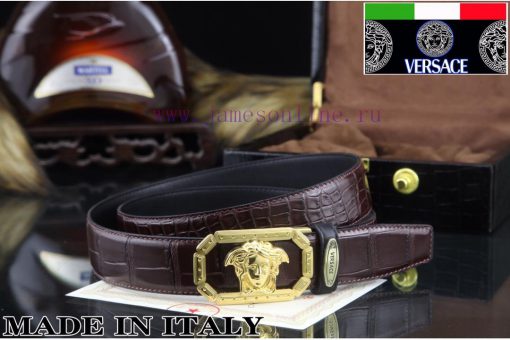 MADE IN ITALYComplete setVERSACE100% dual color pure steel buckle materialThe front of the b 8lmicisi - Image 3
