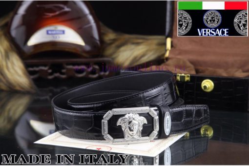 MADE IN ITALYComplete setVERSACE100% dual color pure steel buckle materialThe front of the b 8lmicisi - Image 6