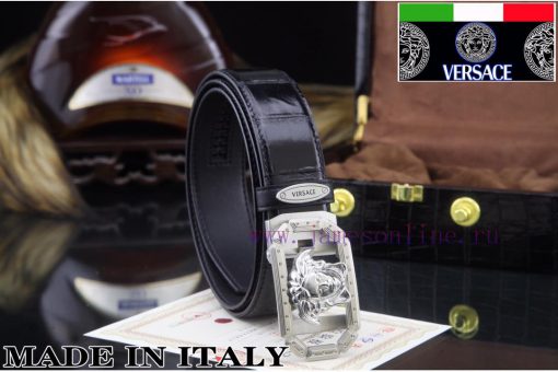 MADE IN ITALYComplete setVERSACE100% dual color pure steel buckle materialThe front of the b 8lmicisi - Image 10