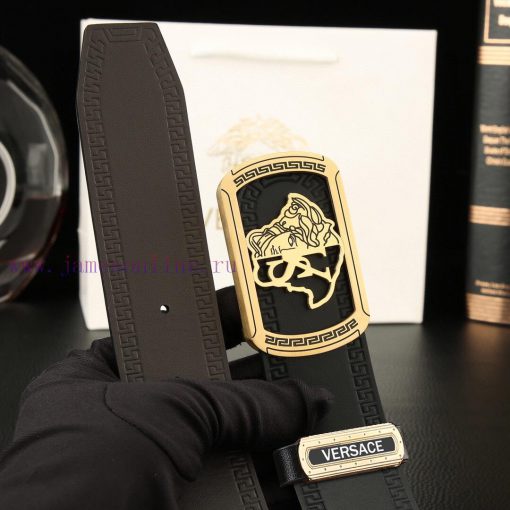 High end quality, physical photographyComplete setVERSACEBuckle material: Two tone pure stee r39z11fl - Image 9