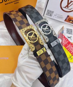 Belt LV Louis Vuitton's top tier replicaThe waistband is made of 100% cowhide, ensuring genu tcq96i7j