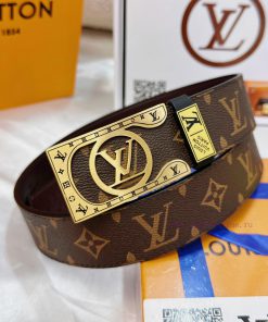 Belt LV Louis Vuitton's top tier replicaThe waistband is made of 100% cowhide, ensuring genu zsj67qmd
