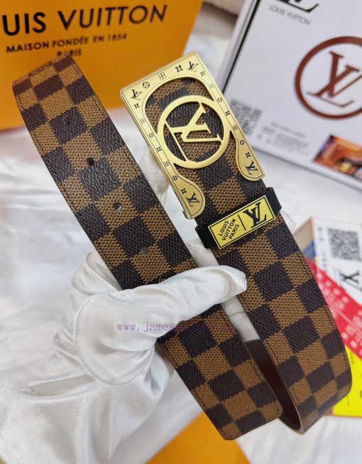 Belt LV Louis Vuitton's top tier replicaThe waistband is made of 100% cowhide, ensuring genu k1iptcyn - Image 7