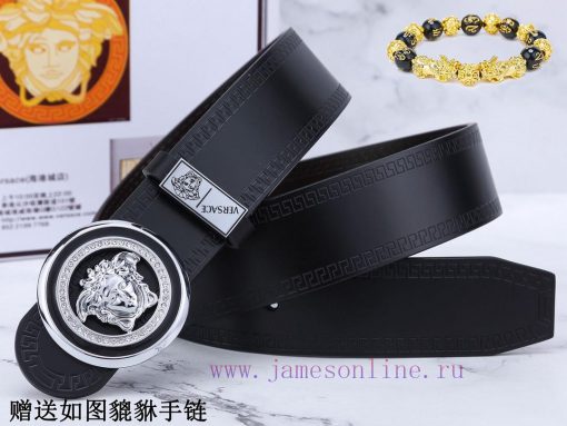 Belt Versace Ver…The waist belt is made of 100% cowhide, ensuring that the genuine leather i e2gnephk - Image 7