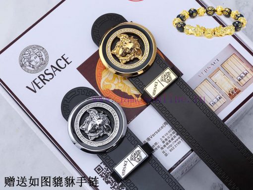 Belt Versace Ver…The waist belt is made of 100% cowhide, ensuring that the genuine leather i 8wr3rfki - Image 10